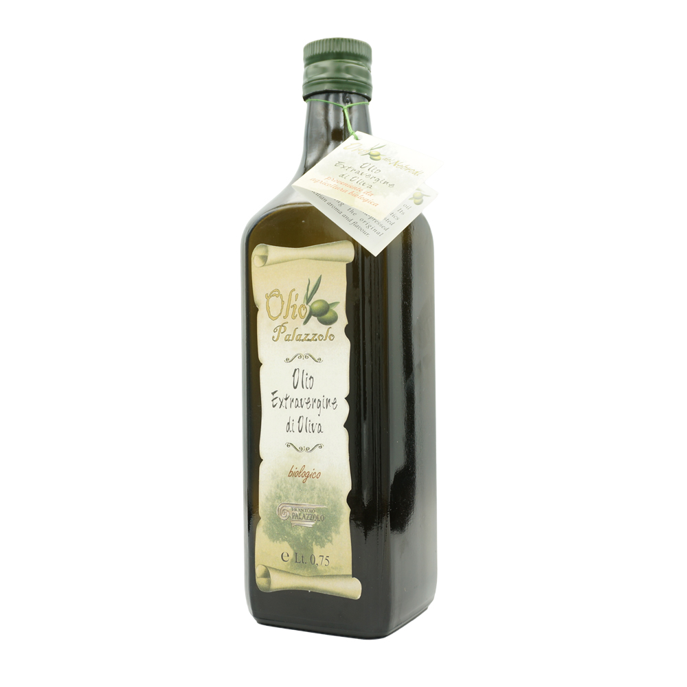 bottiglia olio palazzolo extravergine d'oliva biologico siciliano